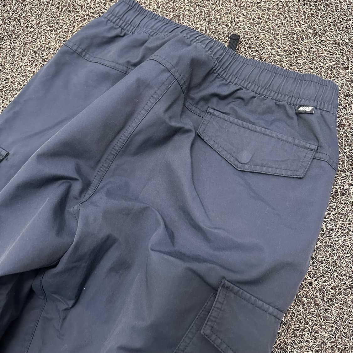 NIKE 나이키 나일론 포켓 카고 바지 블랙 M 상품이미지5