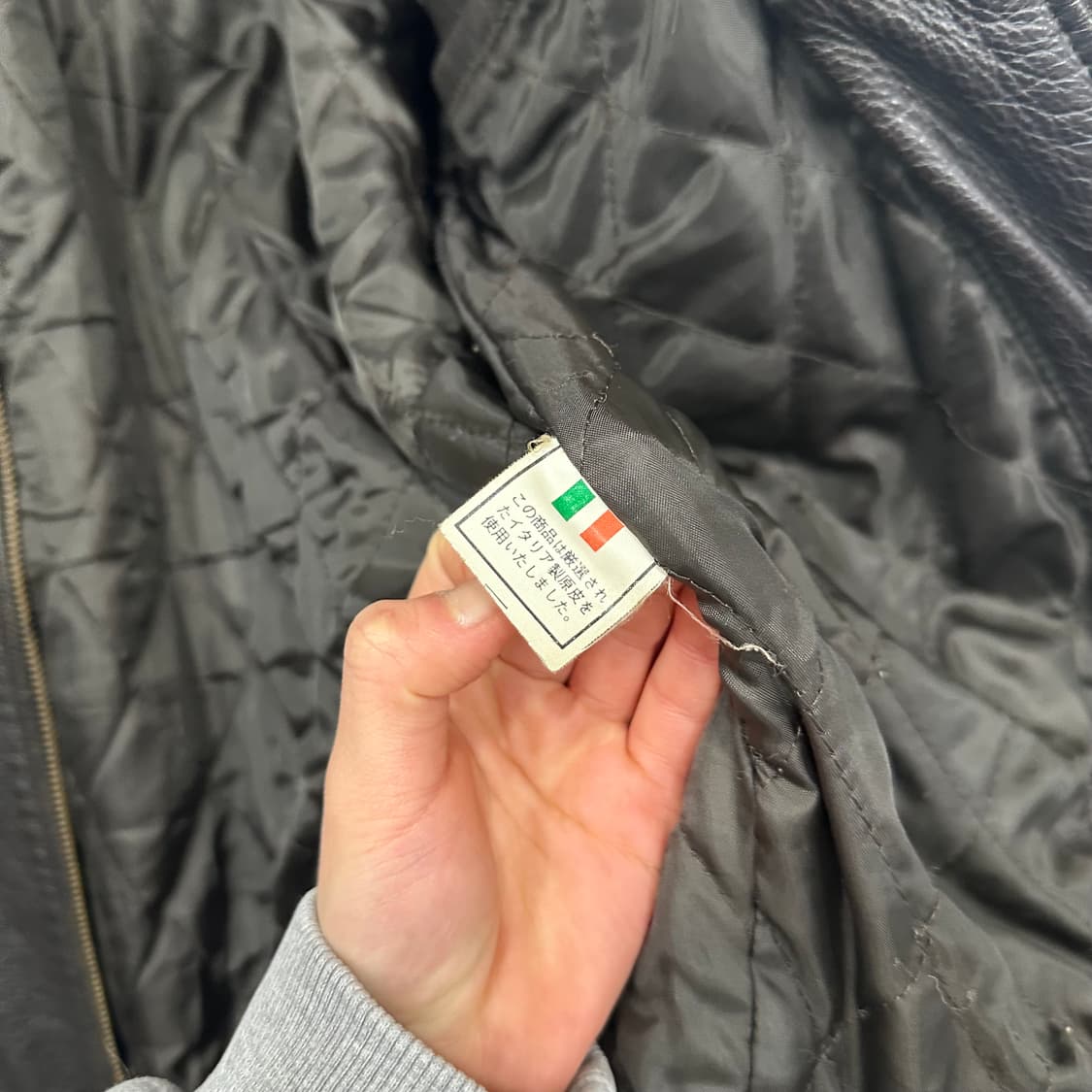 마리떼프랑소와저버 90’s 소가죽 자켓 상품이미지3