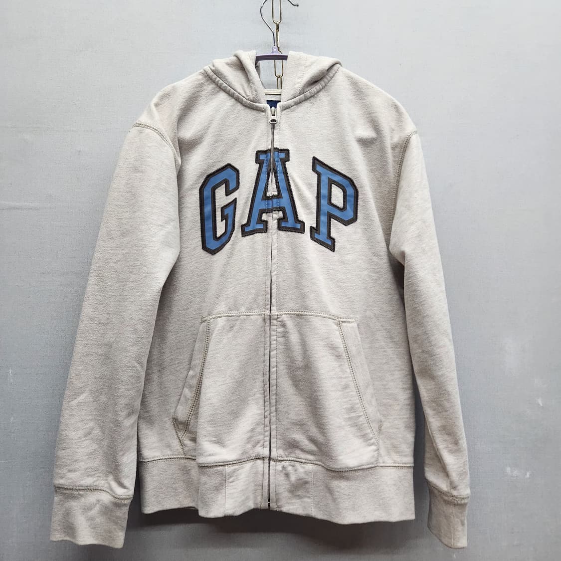 GAP 갭 빅로고 후드집업 S 상품이미지1