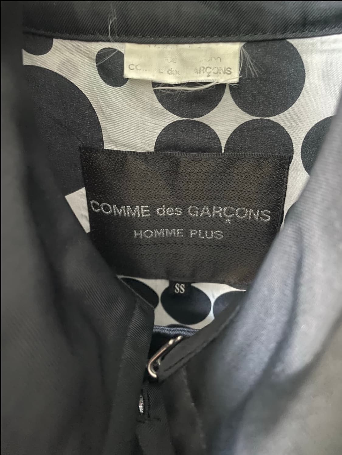 꼼데가르송 옴므플러스 숏 트렌치 자켓 상품이미지8
