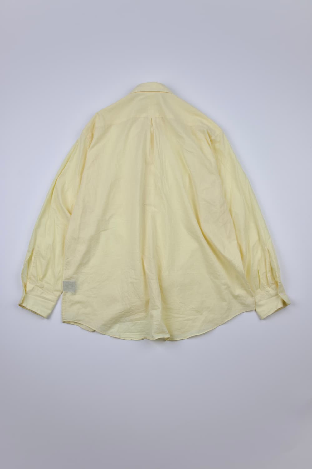 Markaware 오가닉 페루 피마 코튼 론 컴포트핏 셔츠 옐로우 상품이미지6