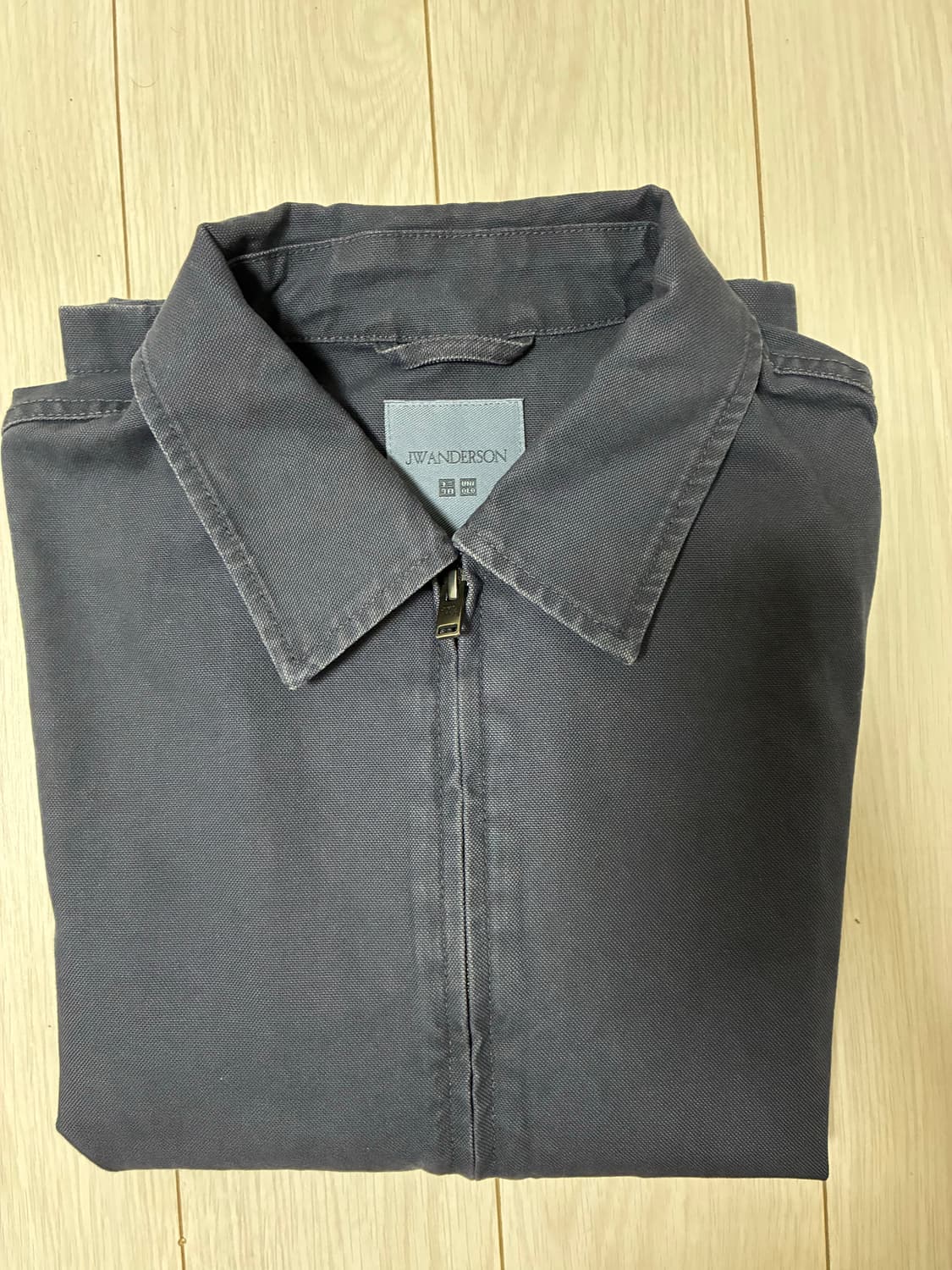 유니클로 JW앤더슨 집업 블루종 블루 네이비 M 사이즈 상품이미지1