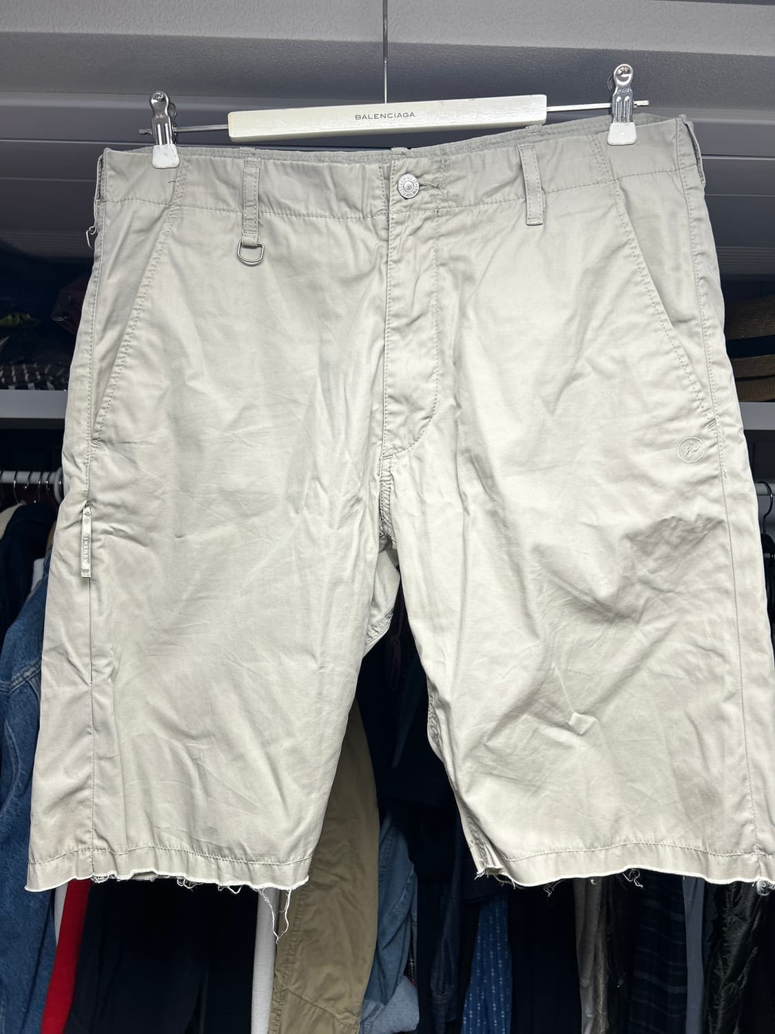 후지와라 히로시 x 리바이스 페놈 베이지 쇼츠 L 상품이미지1