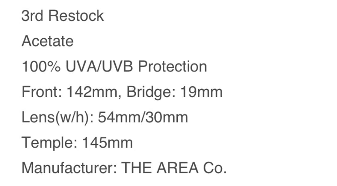 [당일배송] 투뮬러스 TYO RED, 투뮬러스 선글라스 상품이미지6
