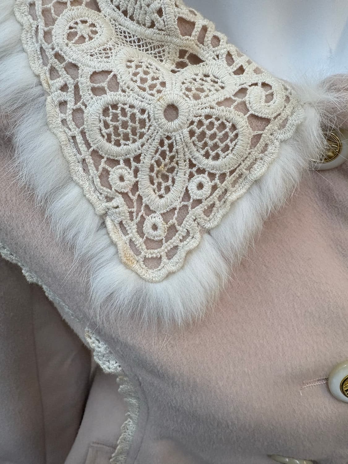 리즈리사 핑크 코트 상품이미지4