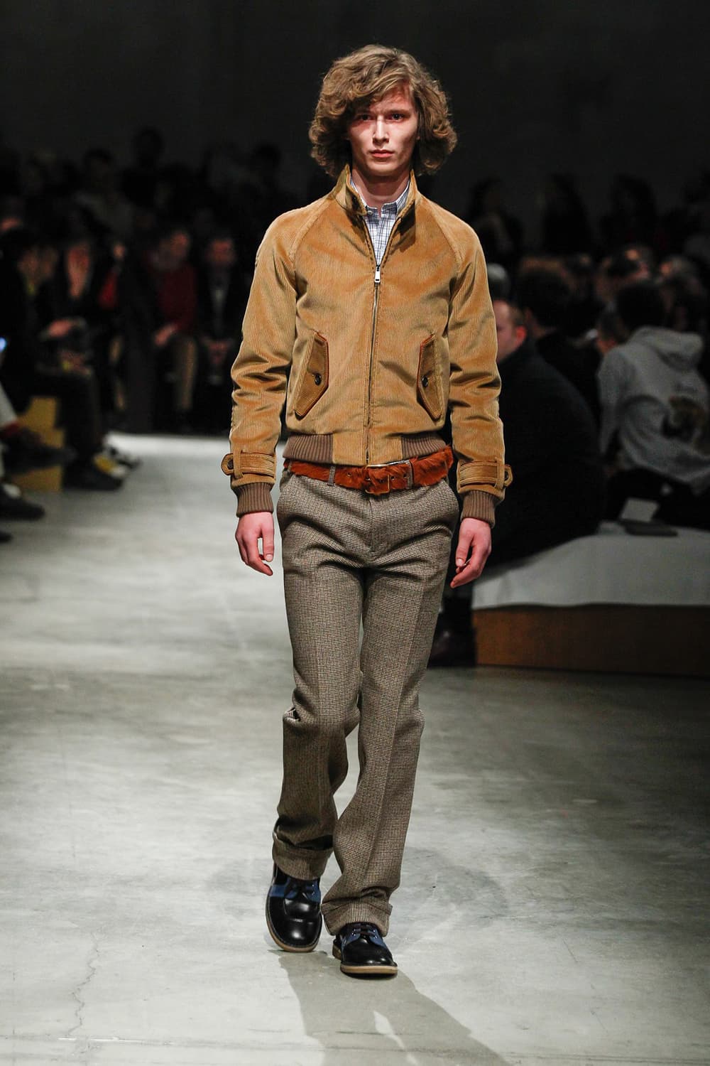 프라다 코듀로이 봄버자켓 상품이미지1