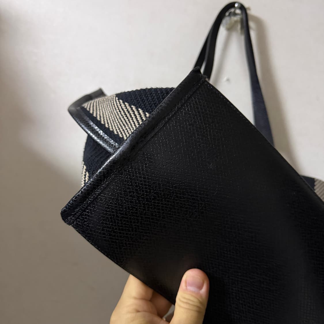 롱샴 에센셜 스트라이프 숄더&토트백 상품이미지5