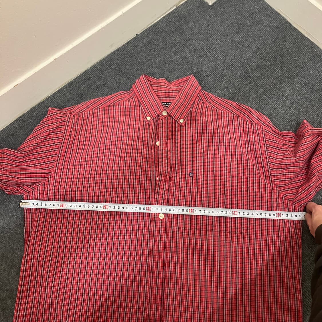 N176 폴로 진스 체크셔츠 상품이미지5