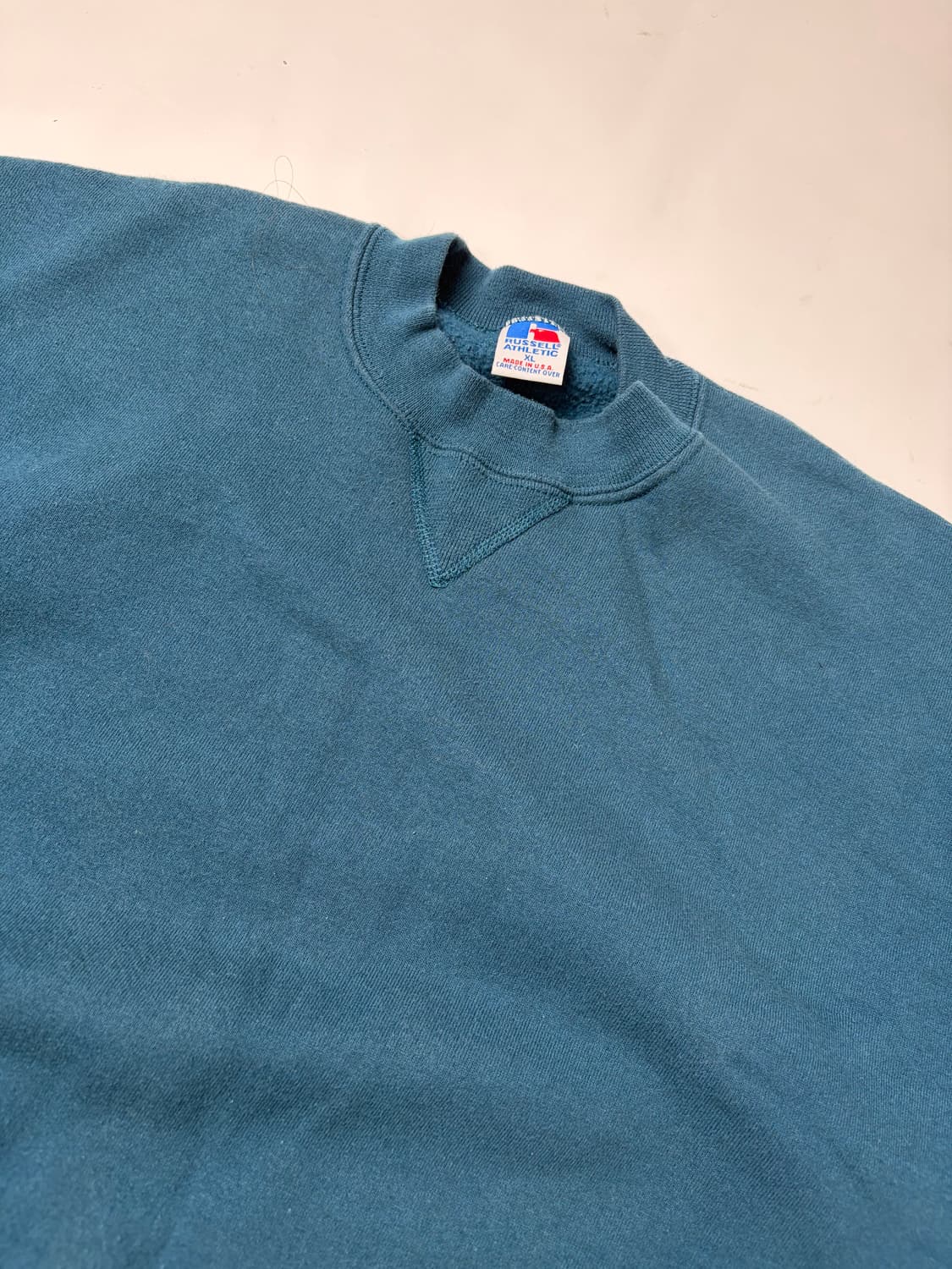 90s Russell Sweatshirt (teal blue) 상품이미지6