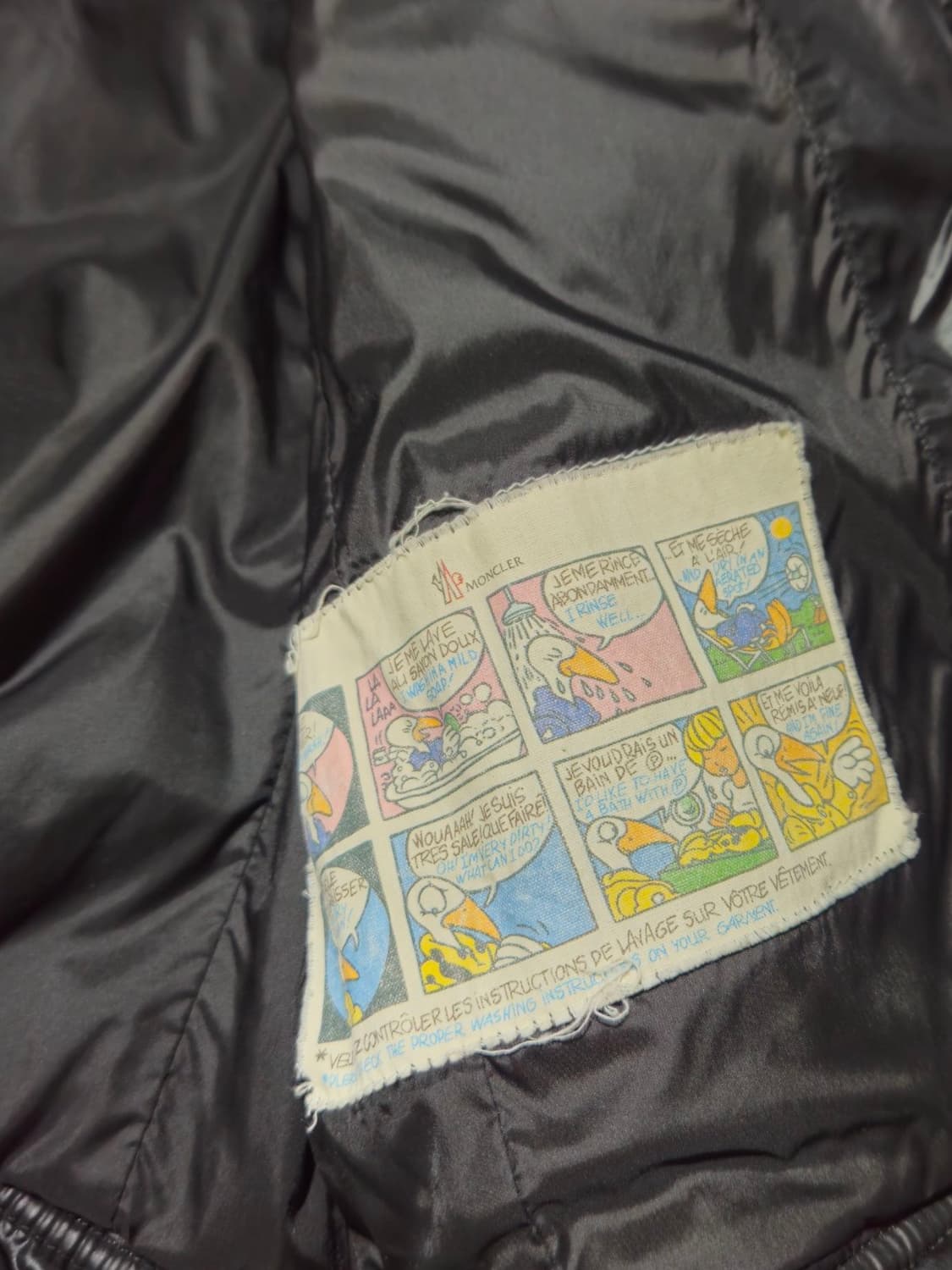 몽클레어 다이아몬드 퀄팅 바이커 다운 자켓 3 상품이미지8