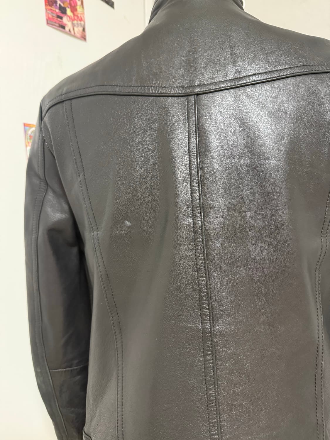 양가죽 레더 포켓 자켓 상품이미지5