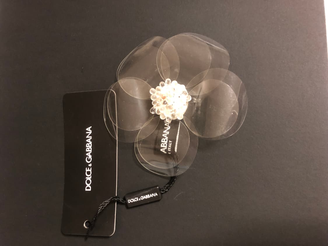 돌체앤가바나 비즈장식 플라워 브로치 코사지 상품이미지6
