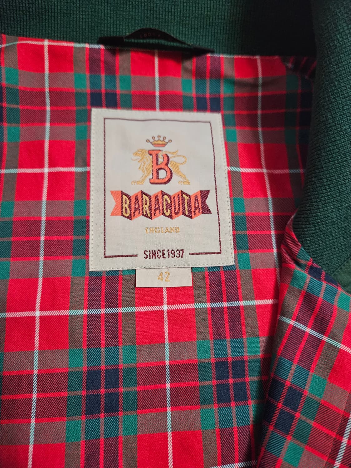 바라쿠타 G9 레이싱 그린 자켓 상품이미지2