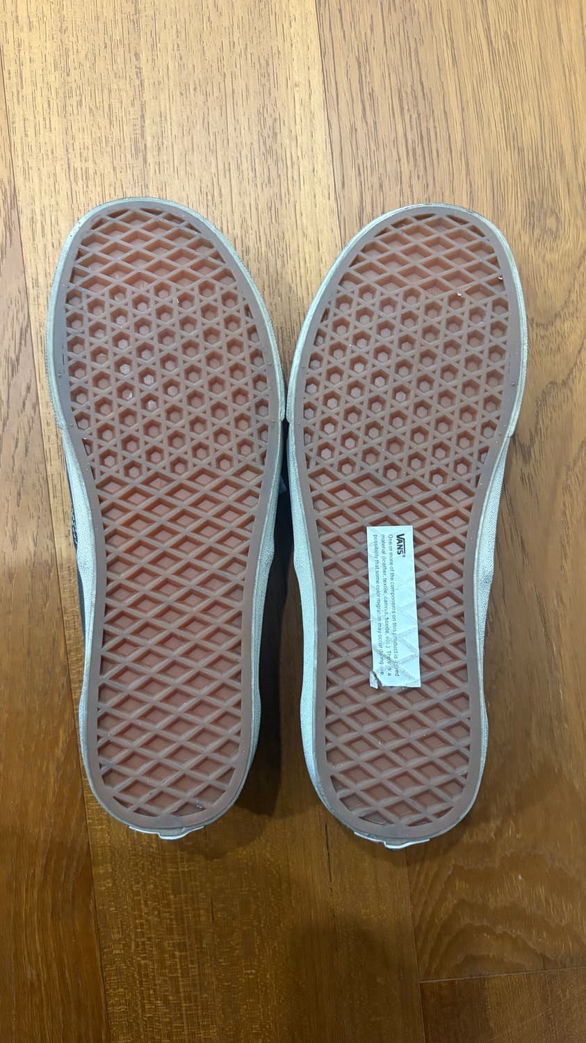 반스 신발 어센틱 워시드 블랙 상품이미지5