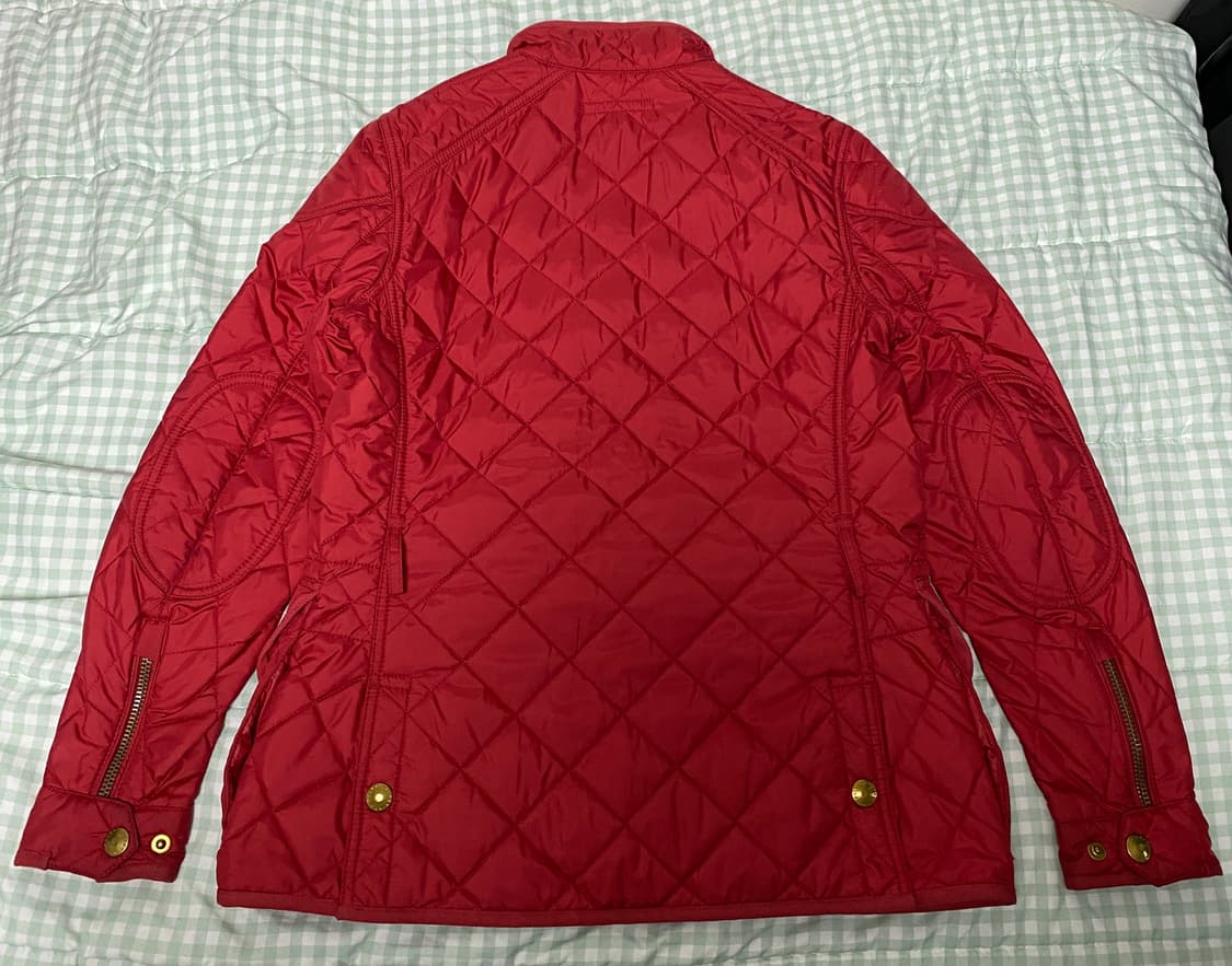 랄프로렌 여성 퀼팅 자켓 레드 상품이미지2