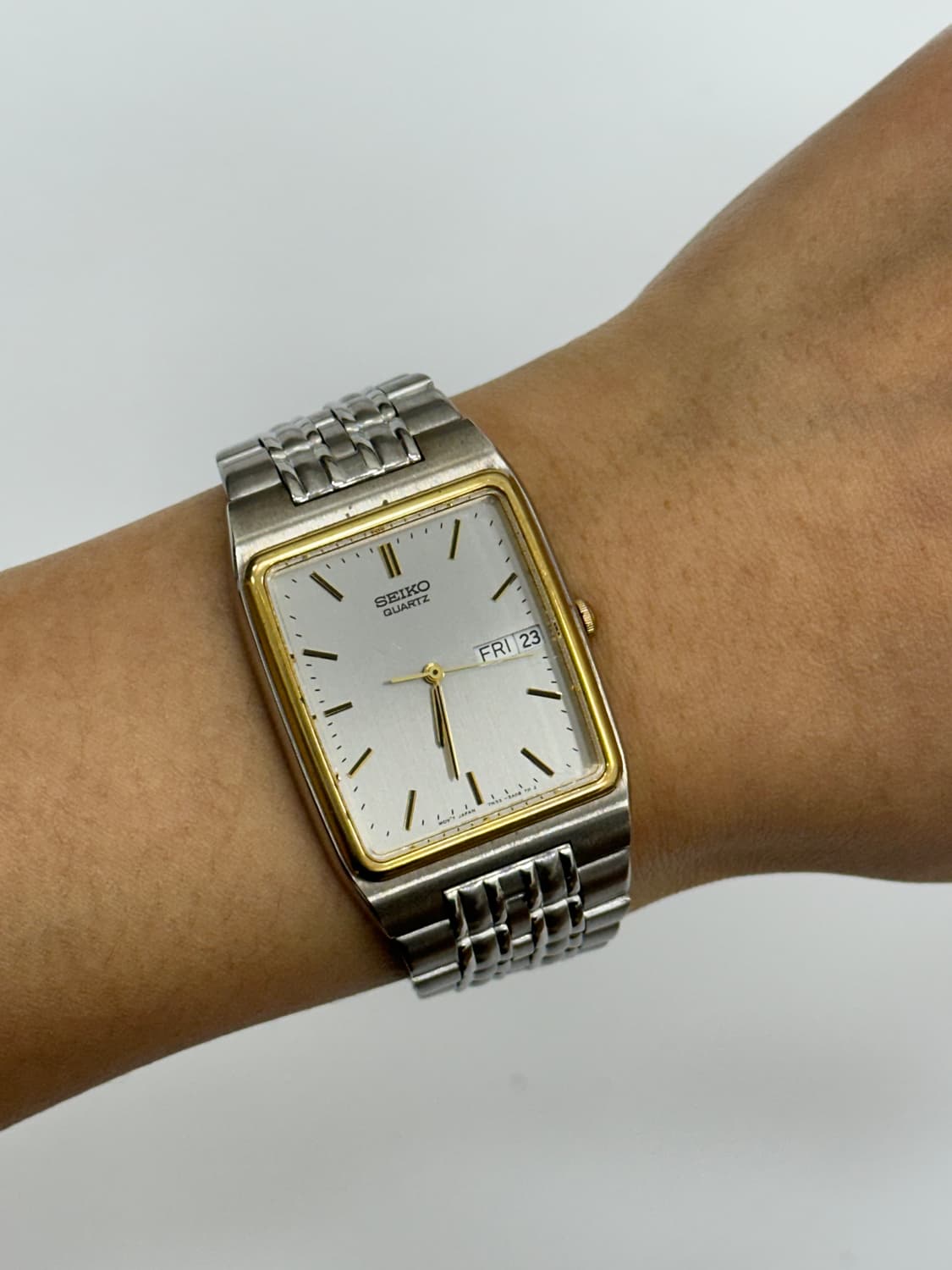 세이코 seiko 탱크 콤비 쿼츠 상품이미지9