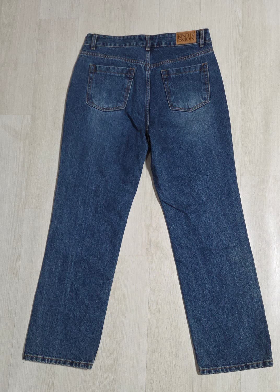 (착샷) 킨더살몬 데님 청바지 상품이미지3