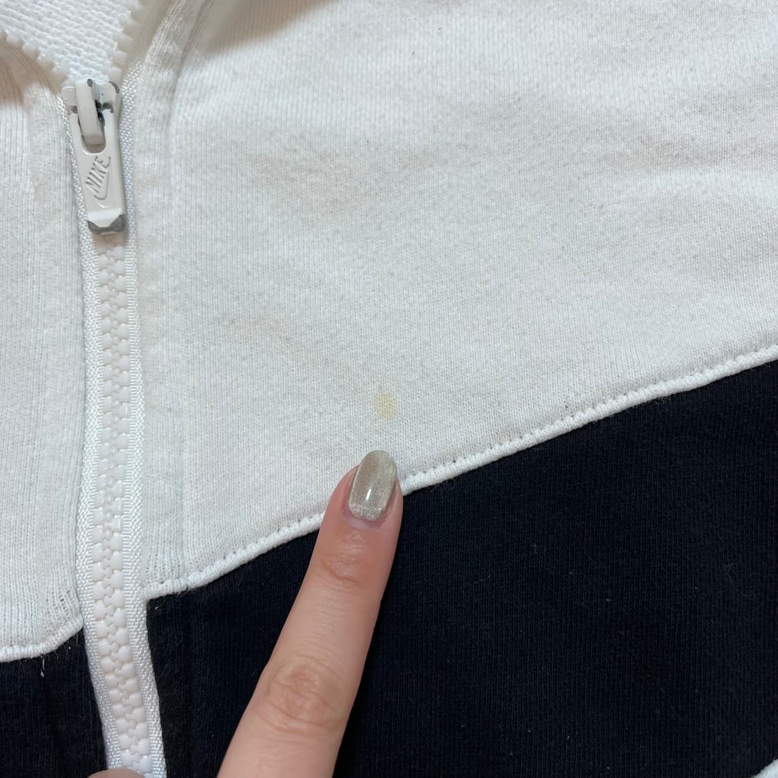 [정품] 나이키 화이트 빅스우시 후드집업 [ XL ] 상품이미지7