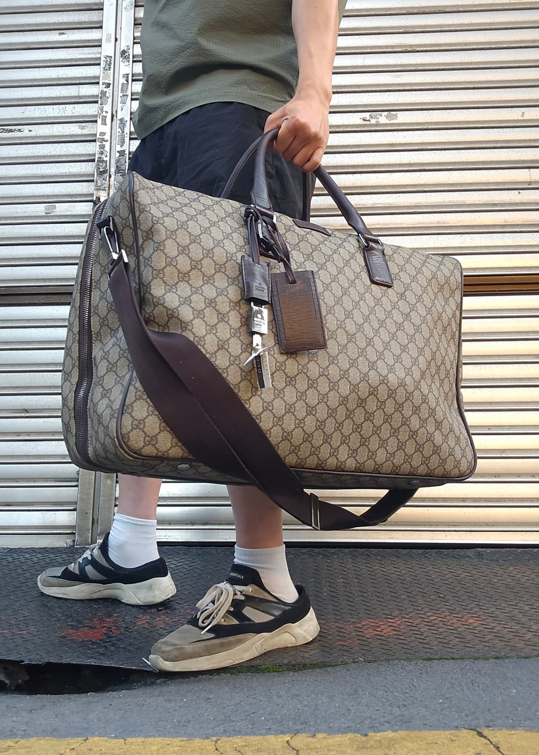 Gucci 구찌 슈프림 GG모노그램 2way 보스턴백 상품이미지2