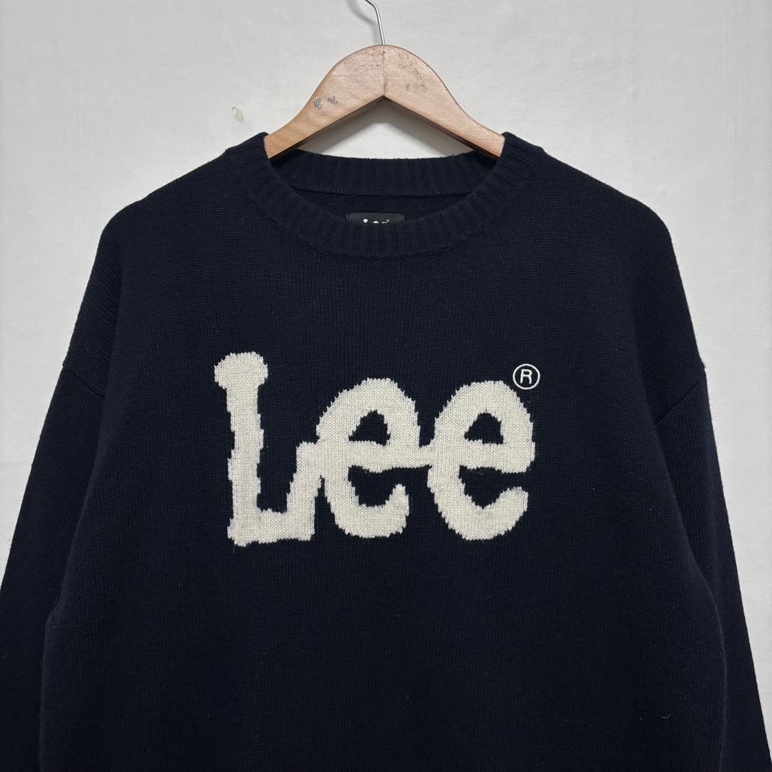 Lee 네이비 니트 상품이미지2