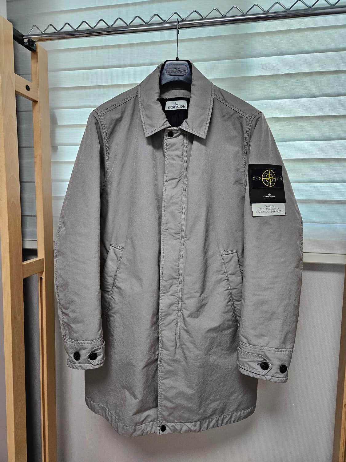 스톤아일랜드/ 20fw 다비드 tc 프리마로프트 카코트 머드그레이/ L 상품이미지1