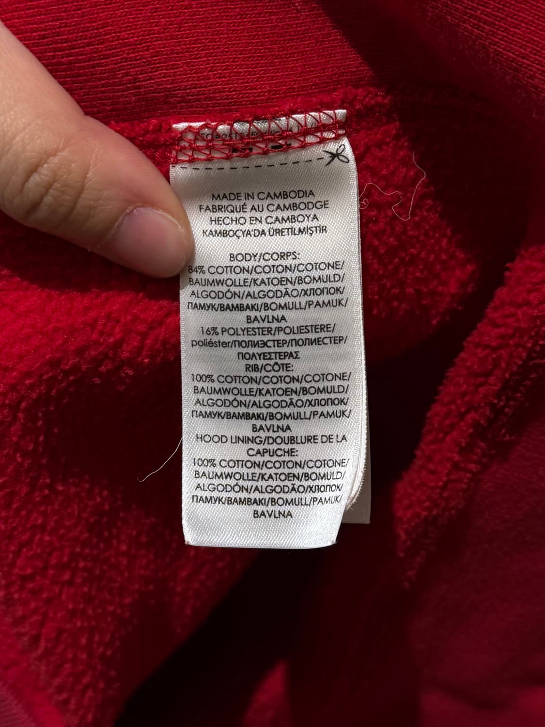 폴로 랄프로렌 와플 후드집업 상품이미지9