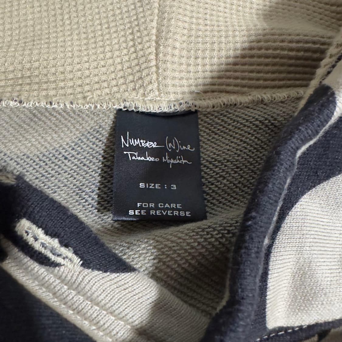 04AW 넘버나인 기브기 하트 트라이벌 후드 상품이미지4