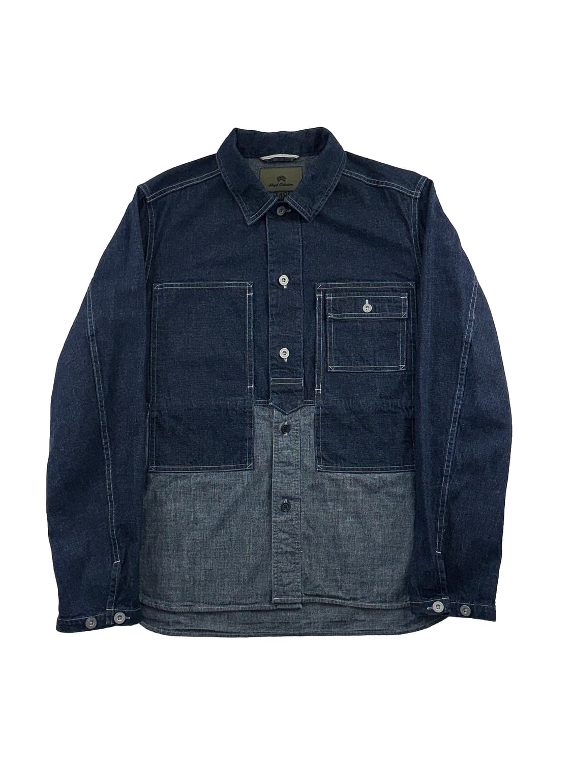 나이젤 카본 유틸리티 셔츠 타입2 인디고 상품이미지1