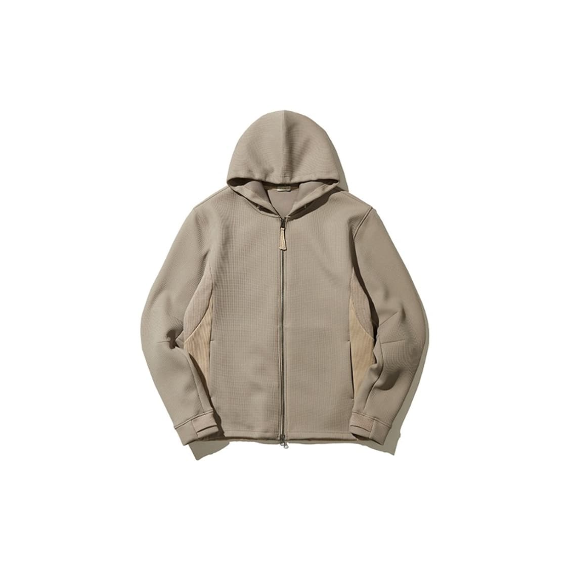 엑슬림 EP.4 01 HOODIE ZIPUP BEIGE 2 SIZE 상품이미지1