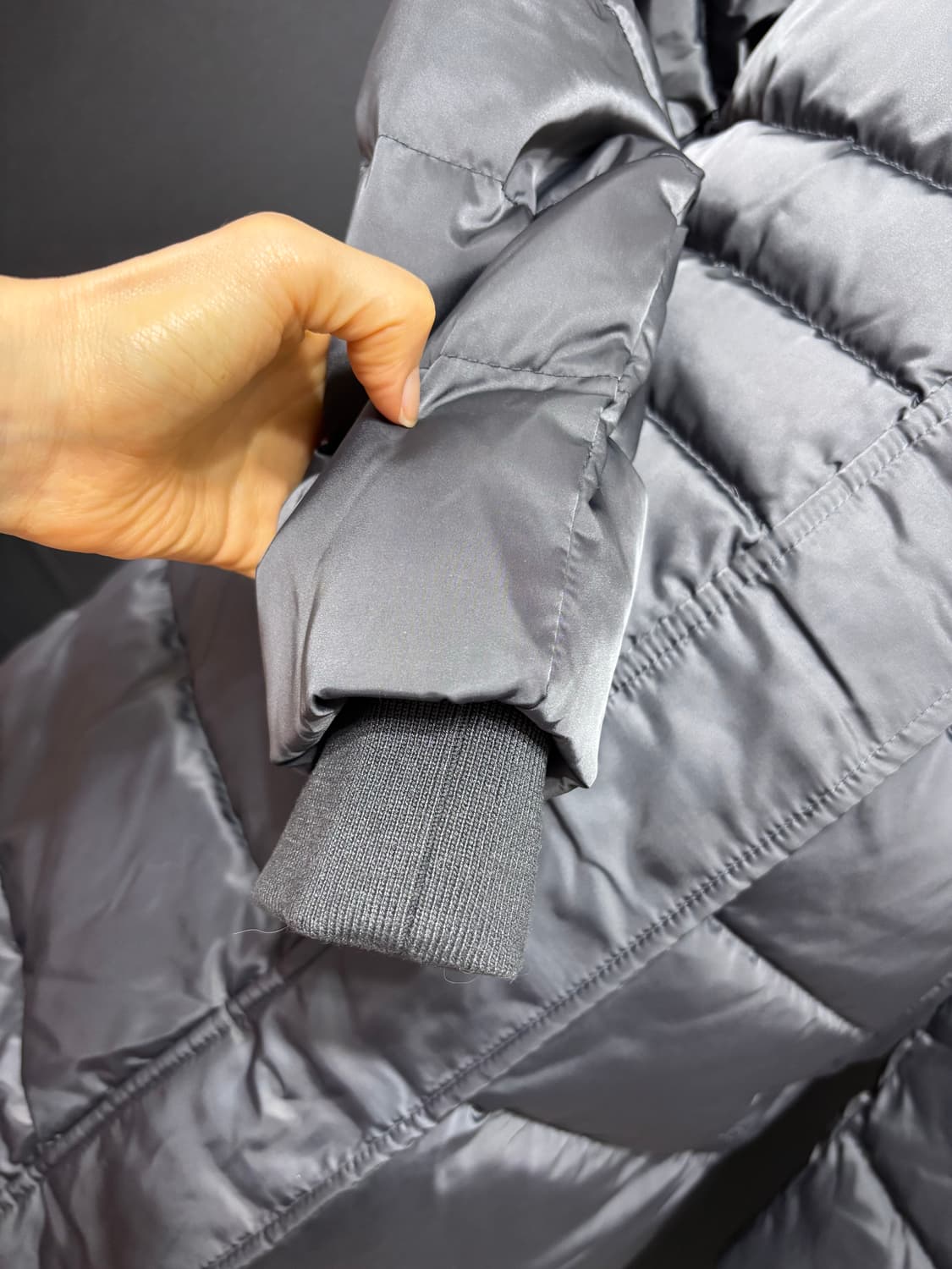 케빈클라인ㅡ 오리털 패딩 55 천연 라쿤퍼/왕라쿤/빅라쿤/새거수준 상품이미지3