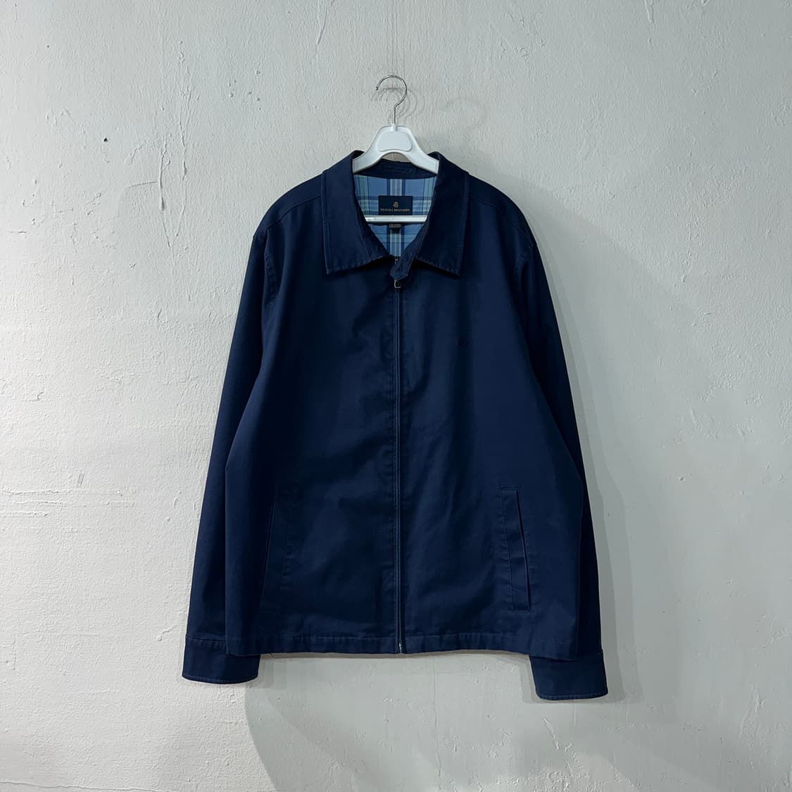 브룩스브라더스 면자켓 블루종 XL 상품이미지1