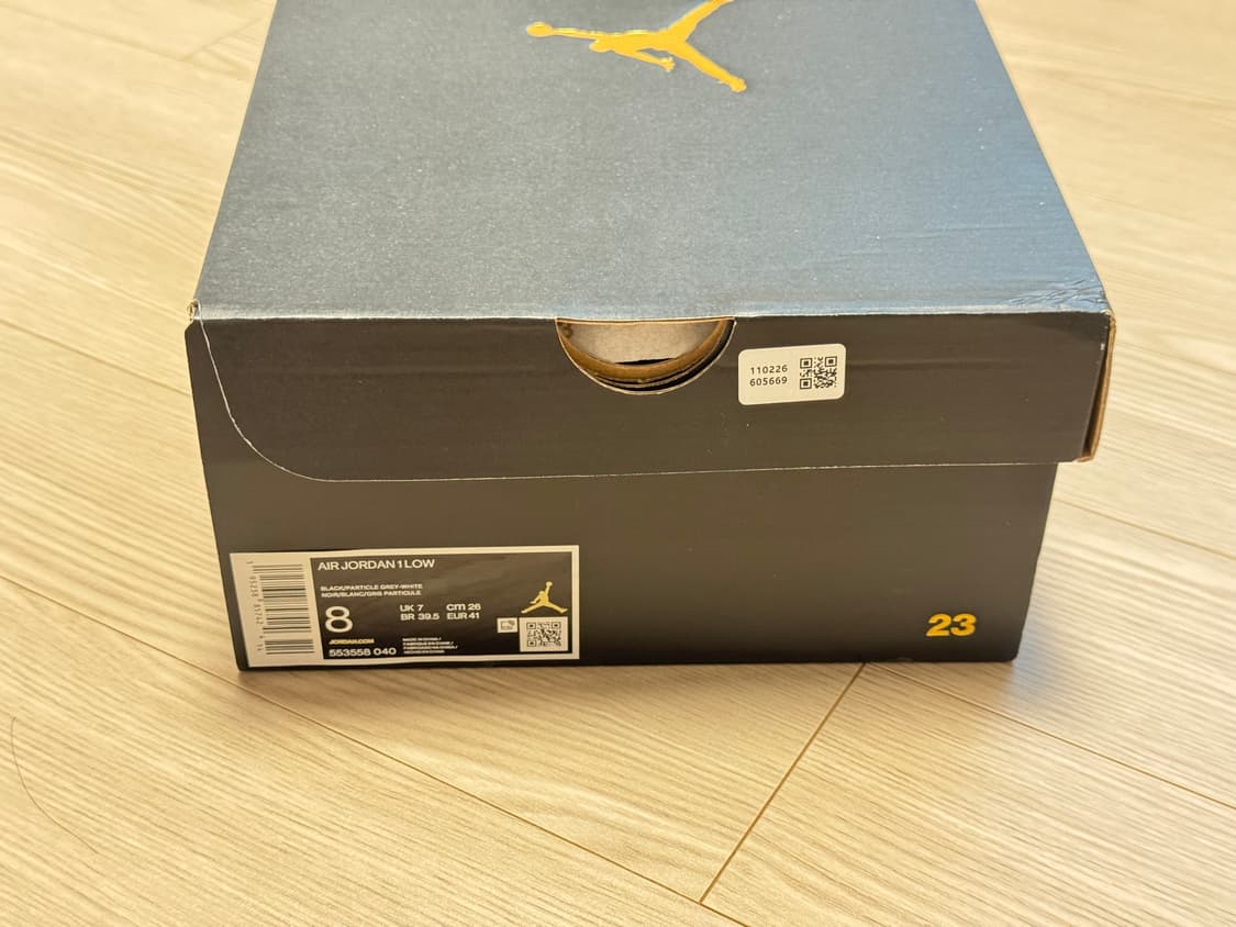 나이키 조던1 로우 파티클그레이 상품이미지2