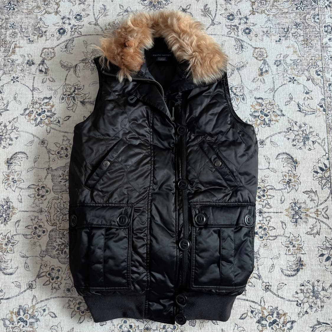 폴로 구스다운 패딩 조끼 상품이미지1