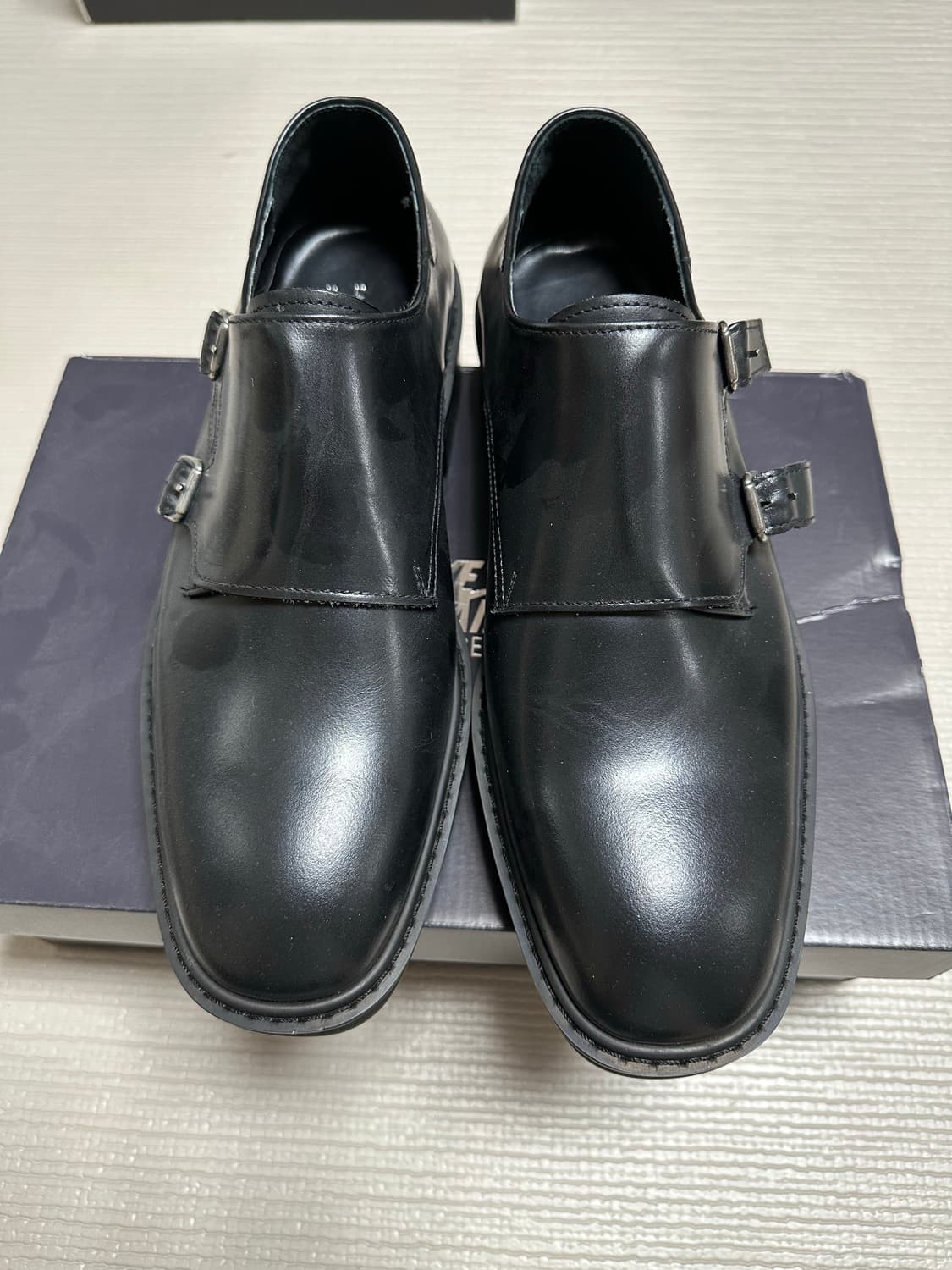 샤크솔 몽크스트랩 더비 상품이미지5