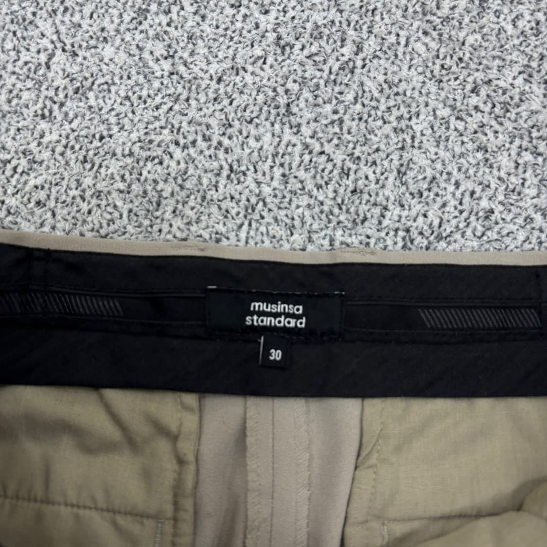 30 무신사스탠다드 치노팬츠 (단추X) 0421J 상품이미지4