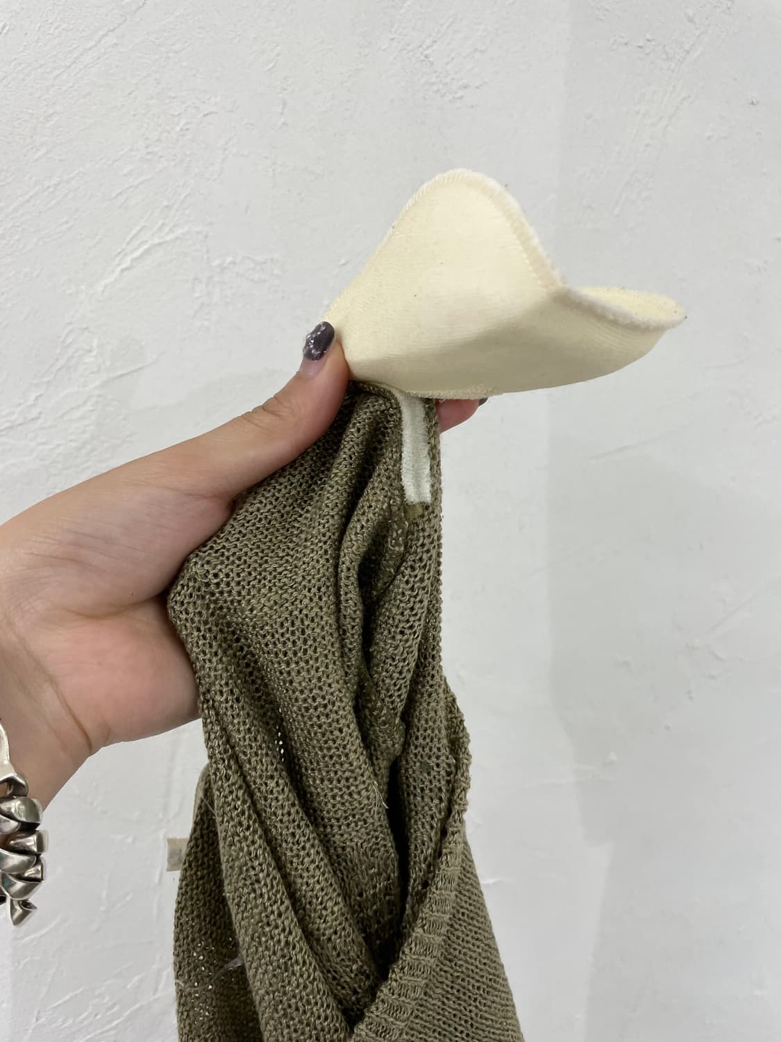 JPN 실크/리넨 하프 니트 상품이미지6