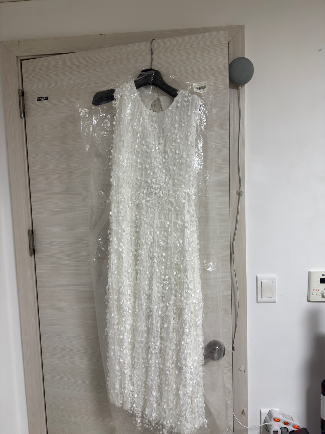 가니송 브라이덜 스노우 플라워 드레스 상품이미지2