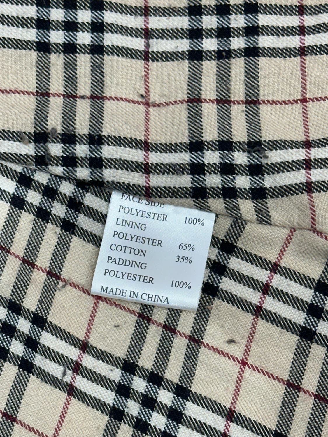 버버리 퀼팅 화이트 패딩 점퍼 L 상품이미지8