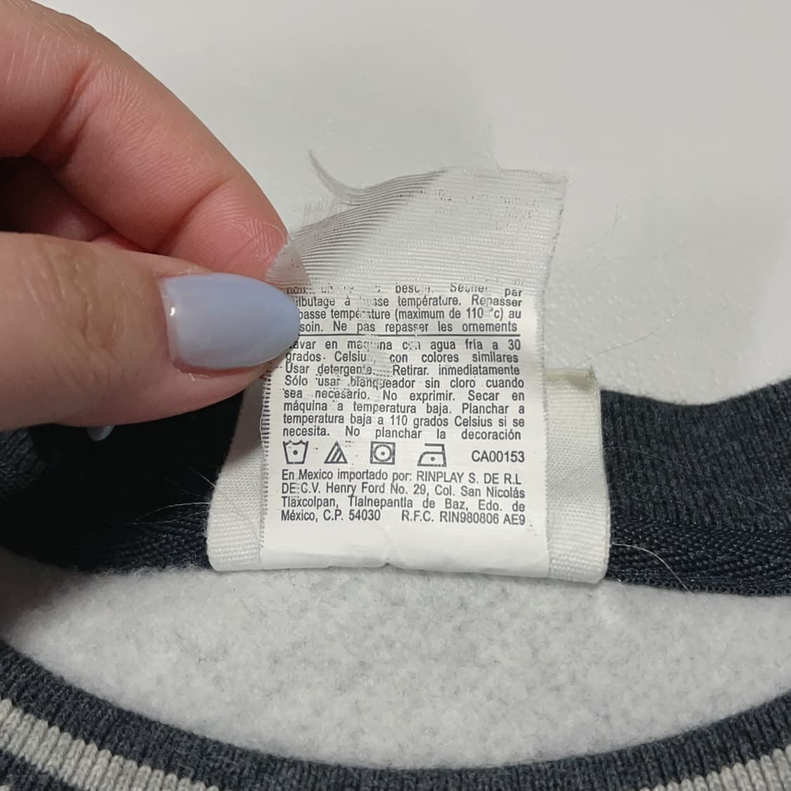 [정품] 챔피온 챠콜그레이 기모 맨투맨 [ 2XL ] 상품이미지6