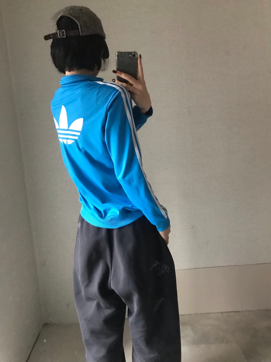 아디다스 연하늘 빅로고 져지 상품이미지3
