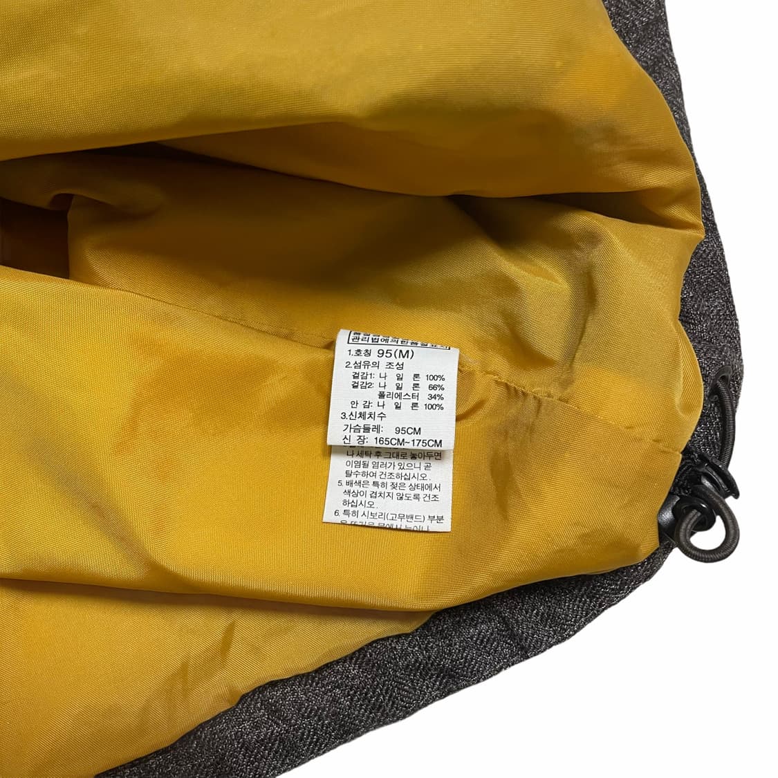 THE NORTH FACE 옐로우배색 하이벤트바람막이 상품이미지10