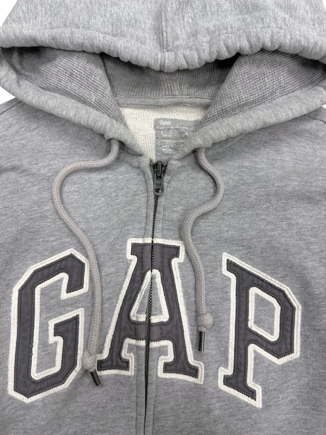 GAP 후드집업 그레이 (S) 상품이미지3