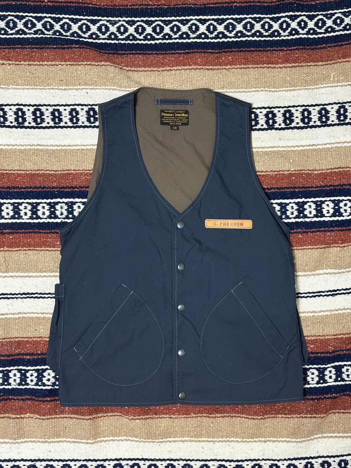 [페로우즈] Pherrow’s E-1 Radio Vest 상품이미지1