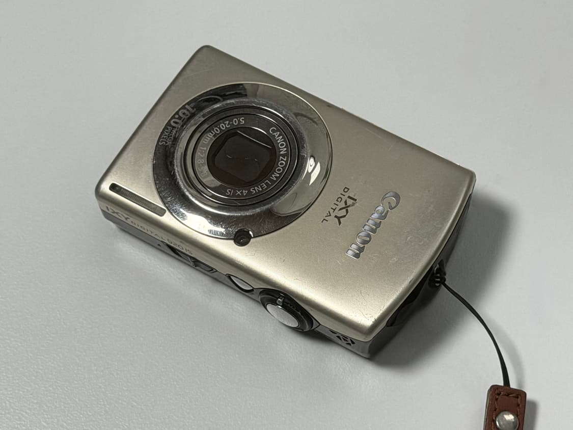 캐논 익시 ixy 920 (익서스 ixus870) 디카 골드색상 상품이미지2