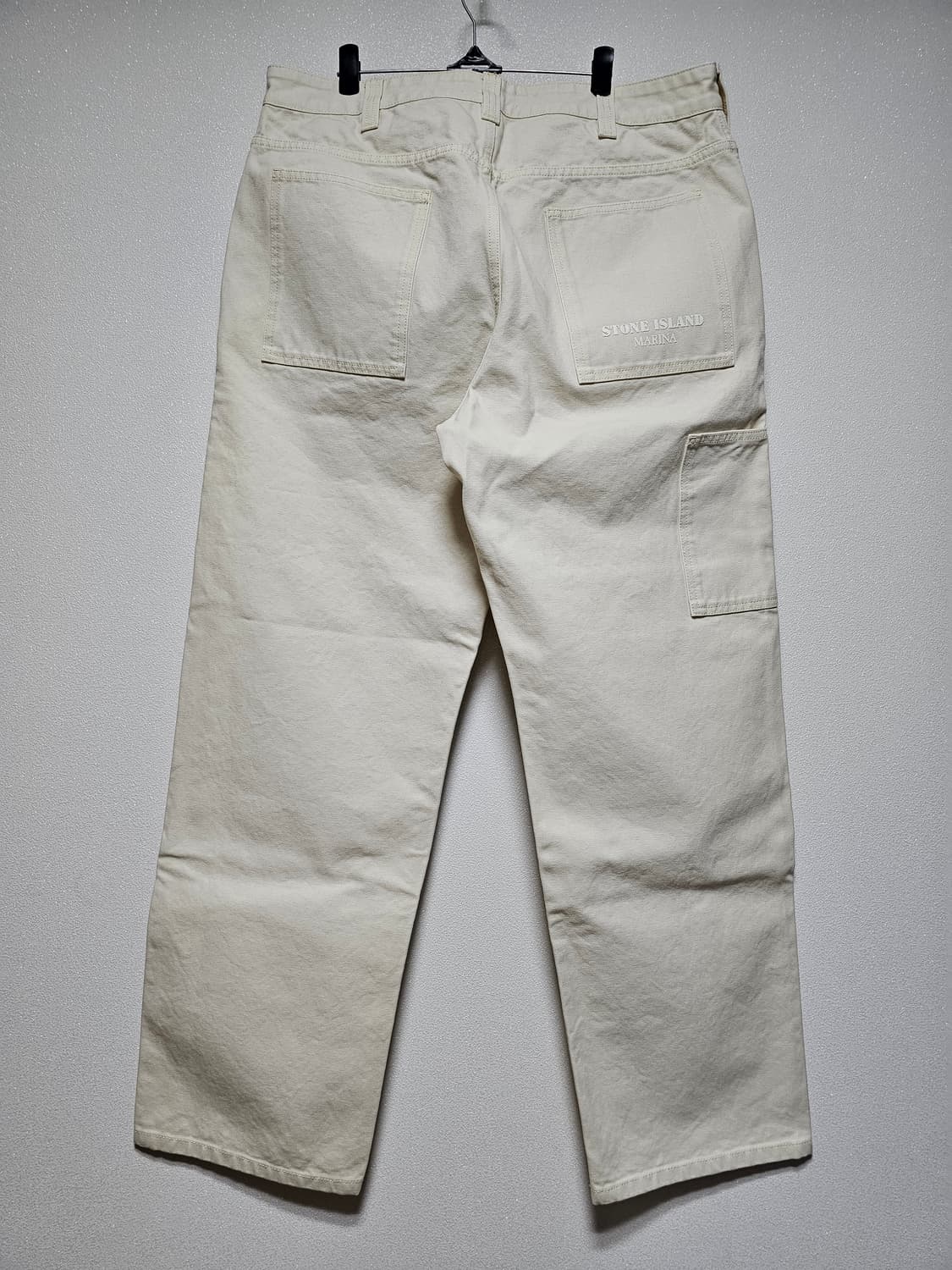 스톤아일랜드 마리나 플레이티드 컨시스턴트 코튼 캔버스 팬츠 (새 상품) 상품이미지3