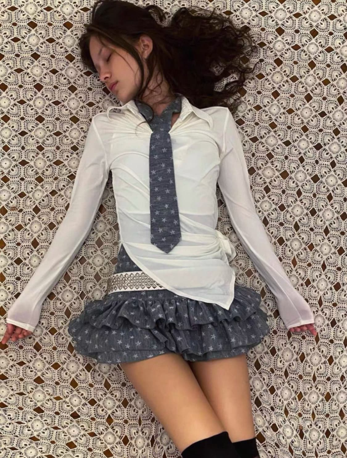 스쿨룩 별 원피스  상품이미지1