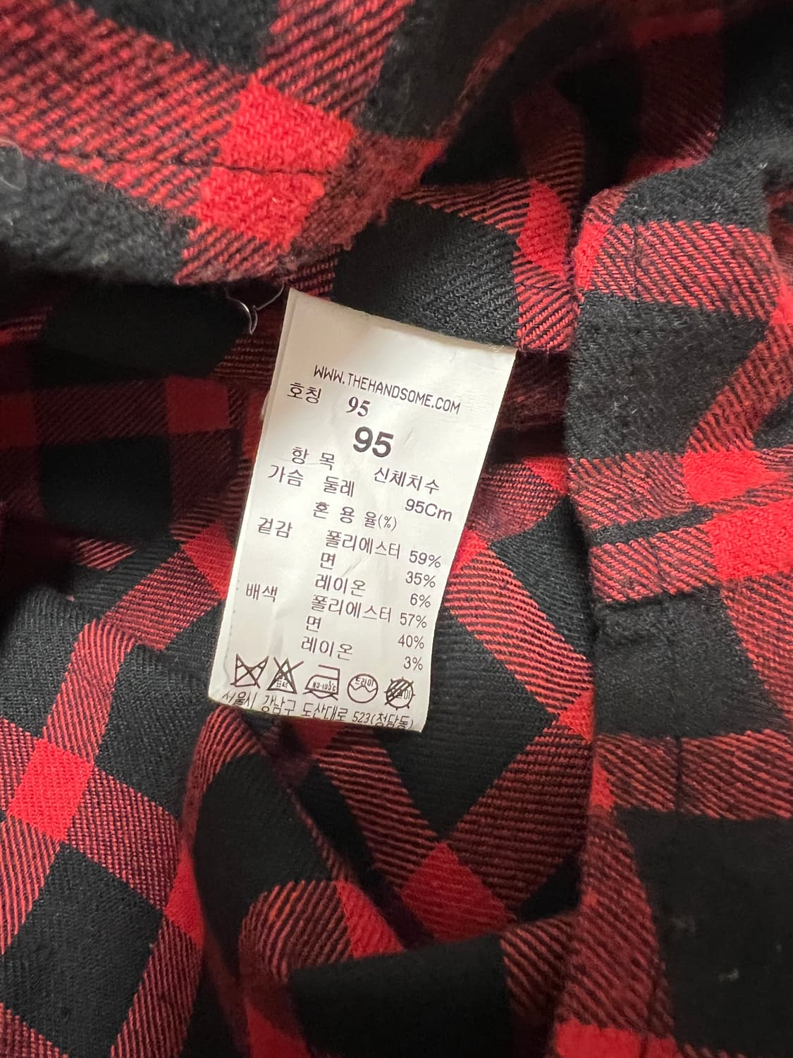 SYSTEM HOMME 19 F/W 레이어드 체크 오버핏 셔츠 자켓 상품이미지9