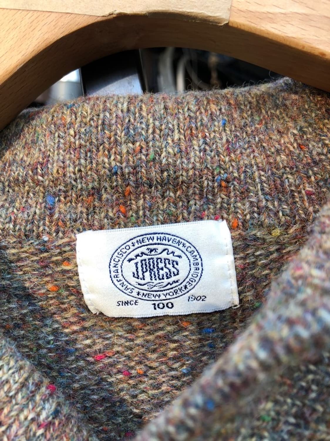 제이프레스 숄카라 니트 상품이미지6