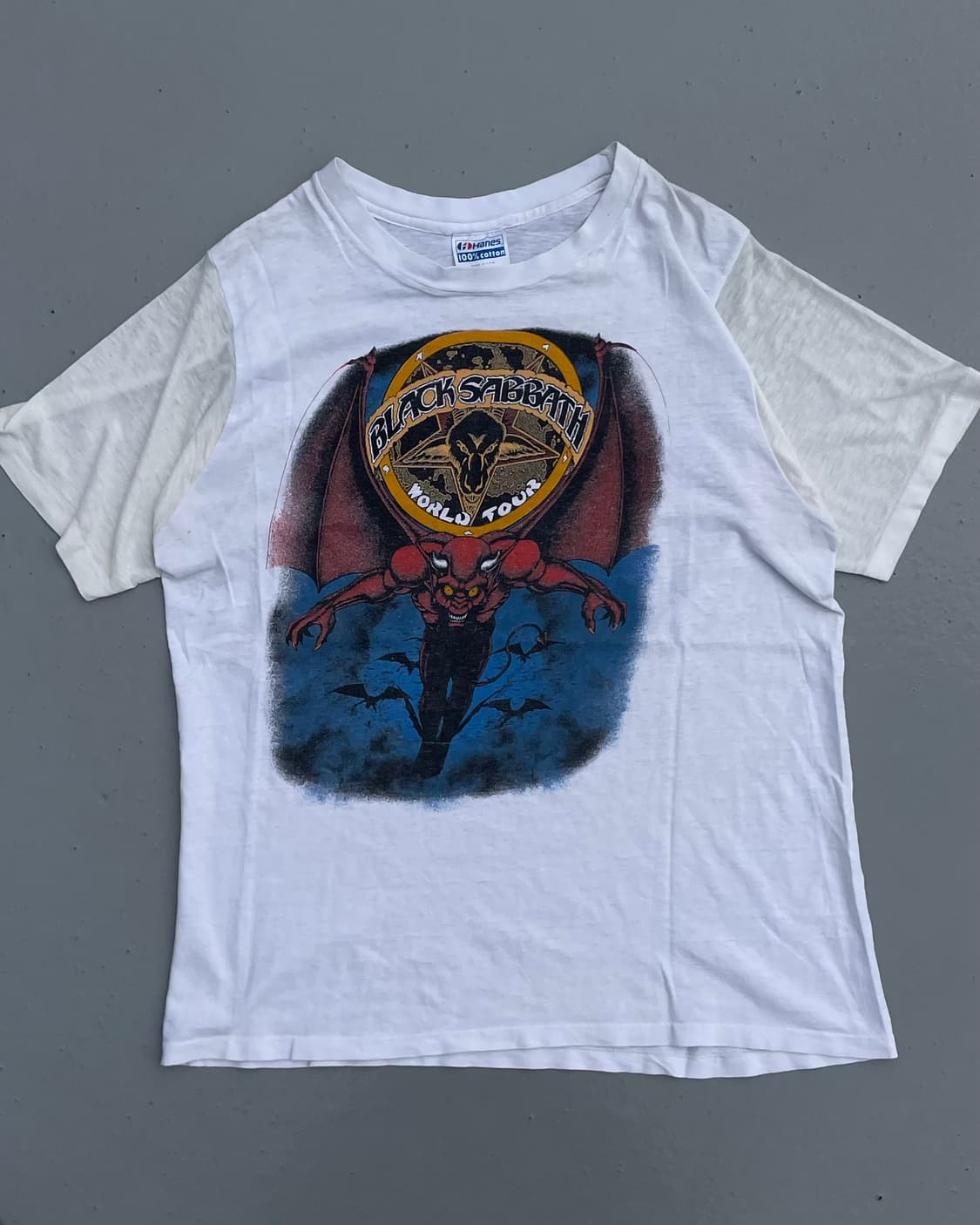 80s Black Sabbath World Tour T-shirt 상품이미지1