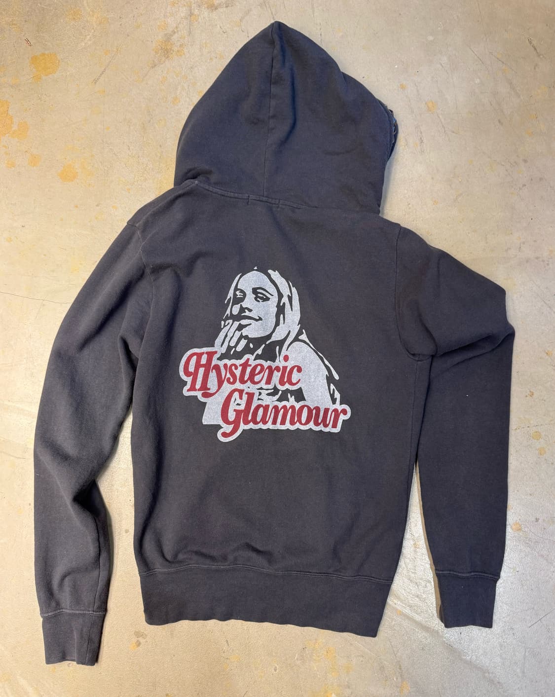 Hysteric Glamour 스터드 그래픽 후드 집업 상품이미지3